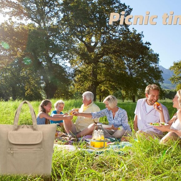 Large Lunch Box for Women Waterproof & Leakproof Lunch Tote Bags Reusable Therma - Picture 8 of 9